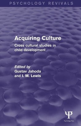 Acquiring Culture (Psychology Revivals)