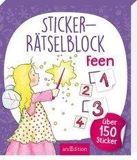 Sticker-Rätselblock Feen