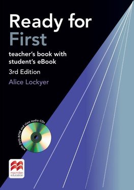 Ready for First 3rd edition / Teacher's Book with ebook, DVD-ROM + 2 Class Audio-CDs