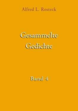 Gesammelte Gedichte Band 4