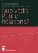 Quo vadis Public Relations?