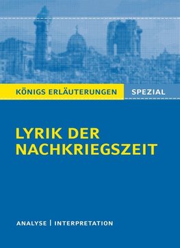 Lyrik der Nachkriegszeit (1945-60).