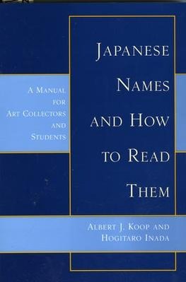 Japanese Names  and How to Read  Them