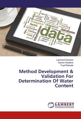 Method Development & Validation For Determination Of Water Content
