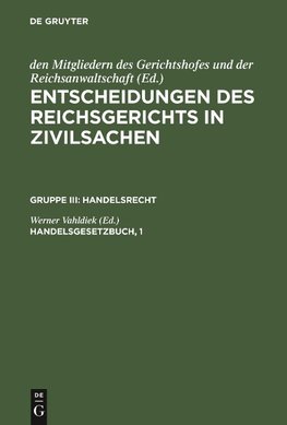 Handelsgesetzbuch, 1