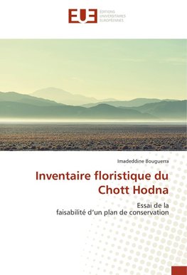 Inventaire floristique du Chott Hodna