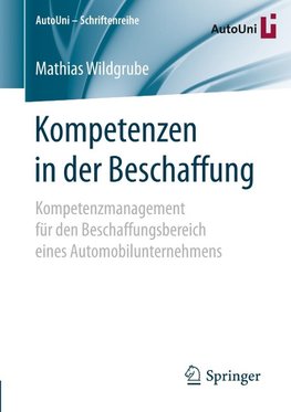 Kompetenzen in der Beschaffung