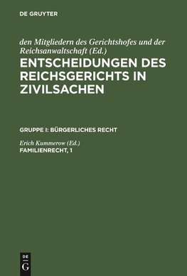 Familienrecht, 1
