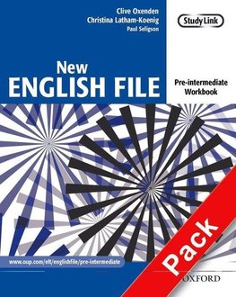 New English File: Pre-intermediate: Workbook with MultiROM Pack
