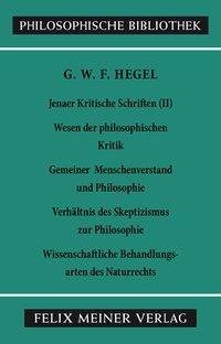 Jenaer Kritische Schriften 2
