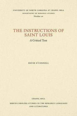 The Instructions of Saint Louis