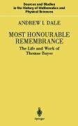 MOST HONOURABLE REMEMBRANCE 20