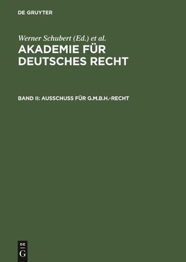 Ausschuß für G.m.b.H.-Recht