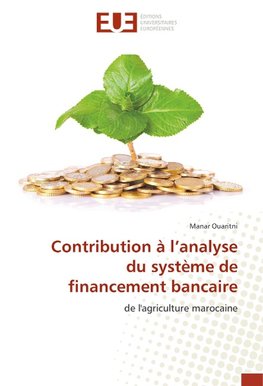 Contribution à l'analyse du système de financement bancaire