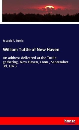 William Tuttle of New Haven