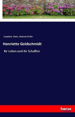 Henriette Goldschmidt