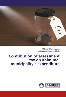 Contribution of assessment tax on Kalmunai municipality's expenditure