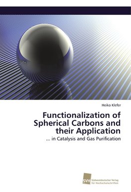 Functionalization of Spherical Carbons and their Application