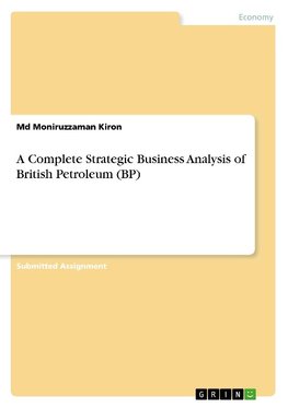 A Complete Strategic Business Analysis of British Petroleum (BP)