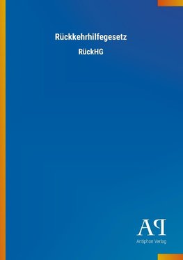 Rückkehrhilfegesetz