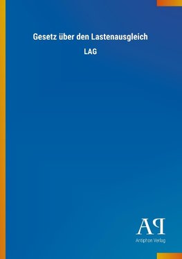 Gesetz über den Lastenausgleich