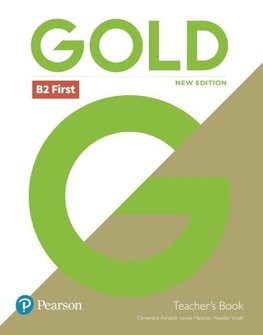Gold First New Edition Teacher's Book and DVD-ROM pack