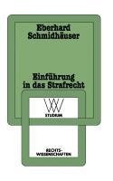 Einführung in das Strafrecht
