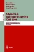 Advances in Web-Based Learning -- ICWL 2003