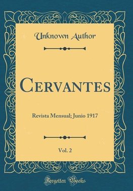 Author, U: Cervantes, Vol. 2
