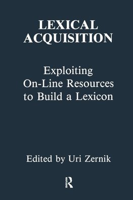 Lexical Acquisition