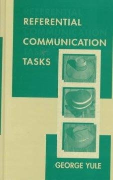Yule, G: Referential Communication Tasks