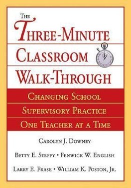 Three-Minute Classroom Walk-Through