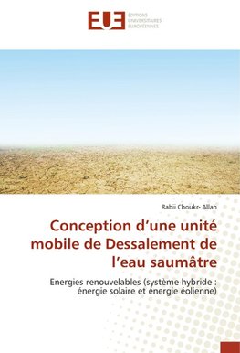Conception d'une unité mobile de Dessalement de l'eau saumâtre