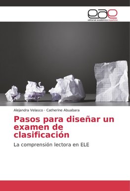 Pasos para diseñar un examen de clasificación
