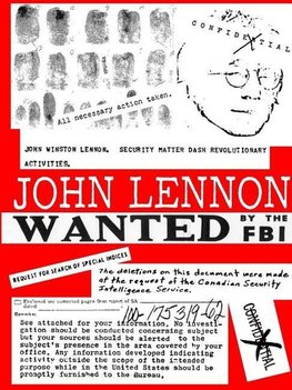 JOHN LENNON - Wanted by the FBI
