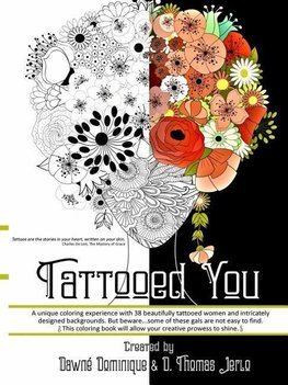 Tattooed You, Adult Coloring Book