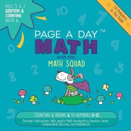 Auerbach, J: Page A Day Math Addition & Counting Book 6