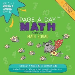 Auerbach, J: Page A Day Math Addition & Counting Book 10