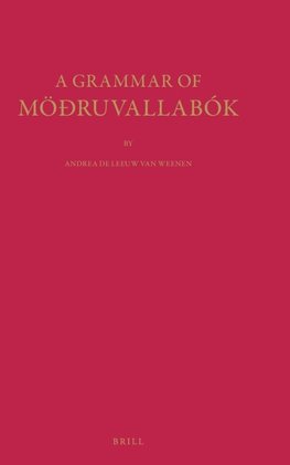 A Grammar of Möðruvallabók