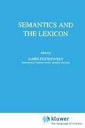 Semantics and the Lexicon