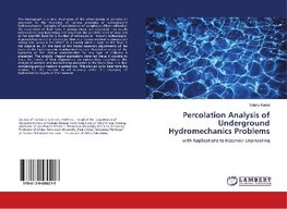 Percolation Analysis of Underground Hydromechanics Problems
