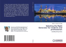 Selecting the Right Generator for students and professionals