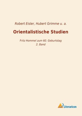 Orientalistische Studien