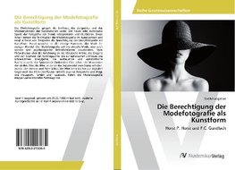 Die Berechtigung der Modefotografie als Kunstform