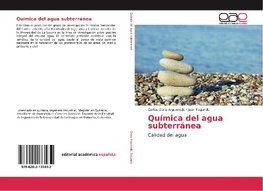Química del agua subterránea