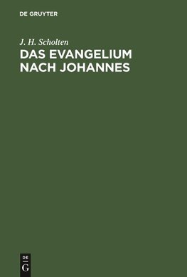 Das Evangelium nach Johannes