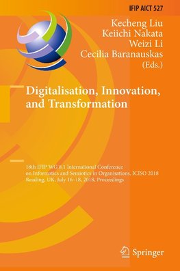 Digitalisation, Innovation, and Transformation