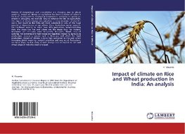 Impact of climate on Rice and Wheat production in India: An analysis