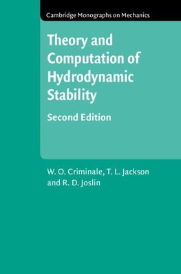 Theory and Computation of Hydrodynamic Stability