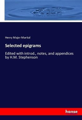 Selected epigrams